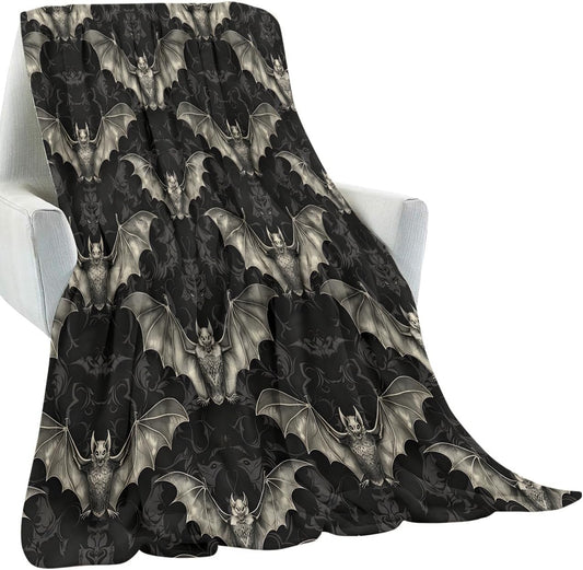 Gothic Bat Blanket