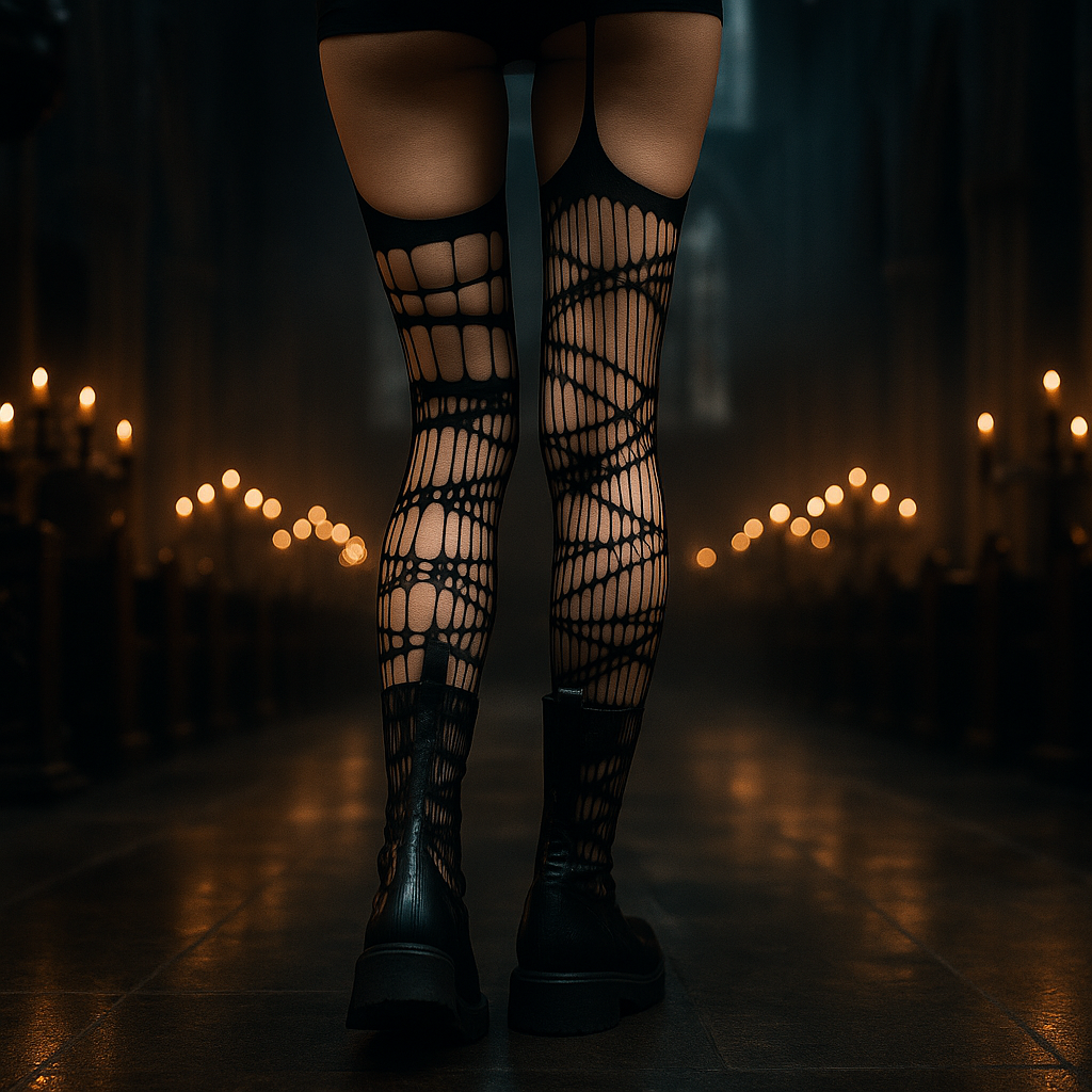 Ripped Gothic Tights – 2 Pack