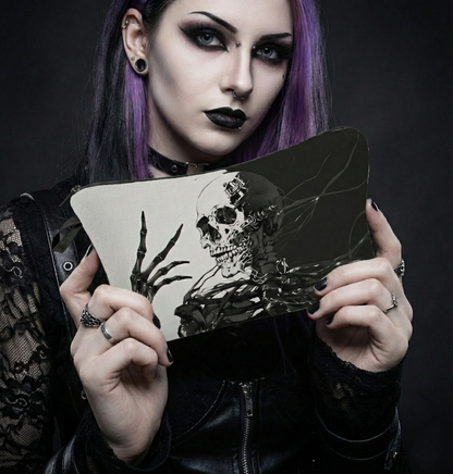 Gothic Skeleton Makeup Bag