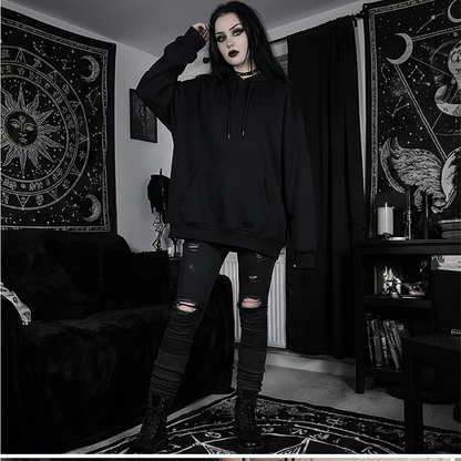 Thick Cashmere Knee Warmers – Gothic Thermal Leg Sleeves