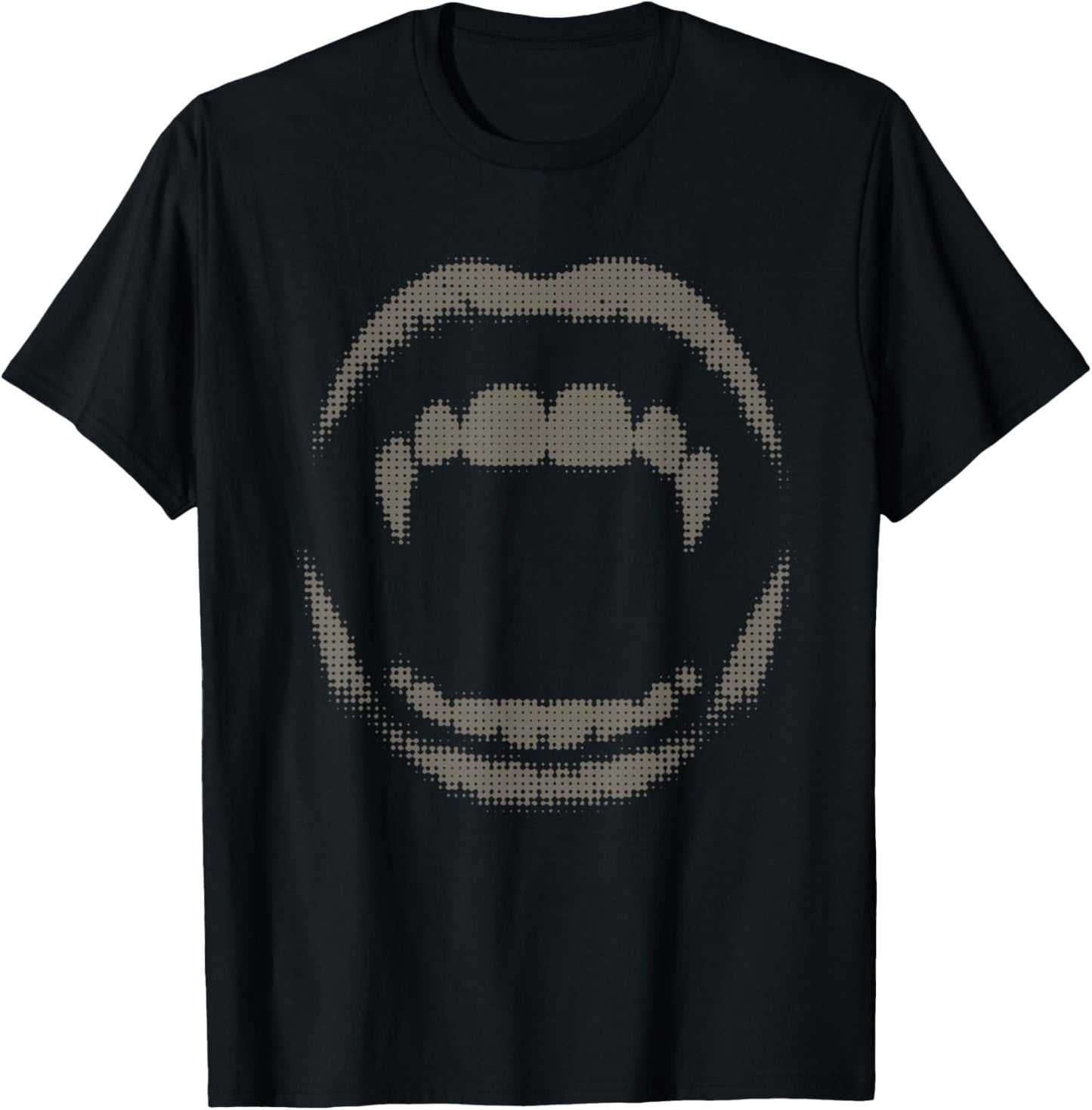 Vampire Fangs Vintage Y2K Grunge Emo Graphic T-Shirt
