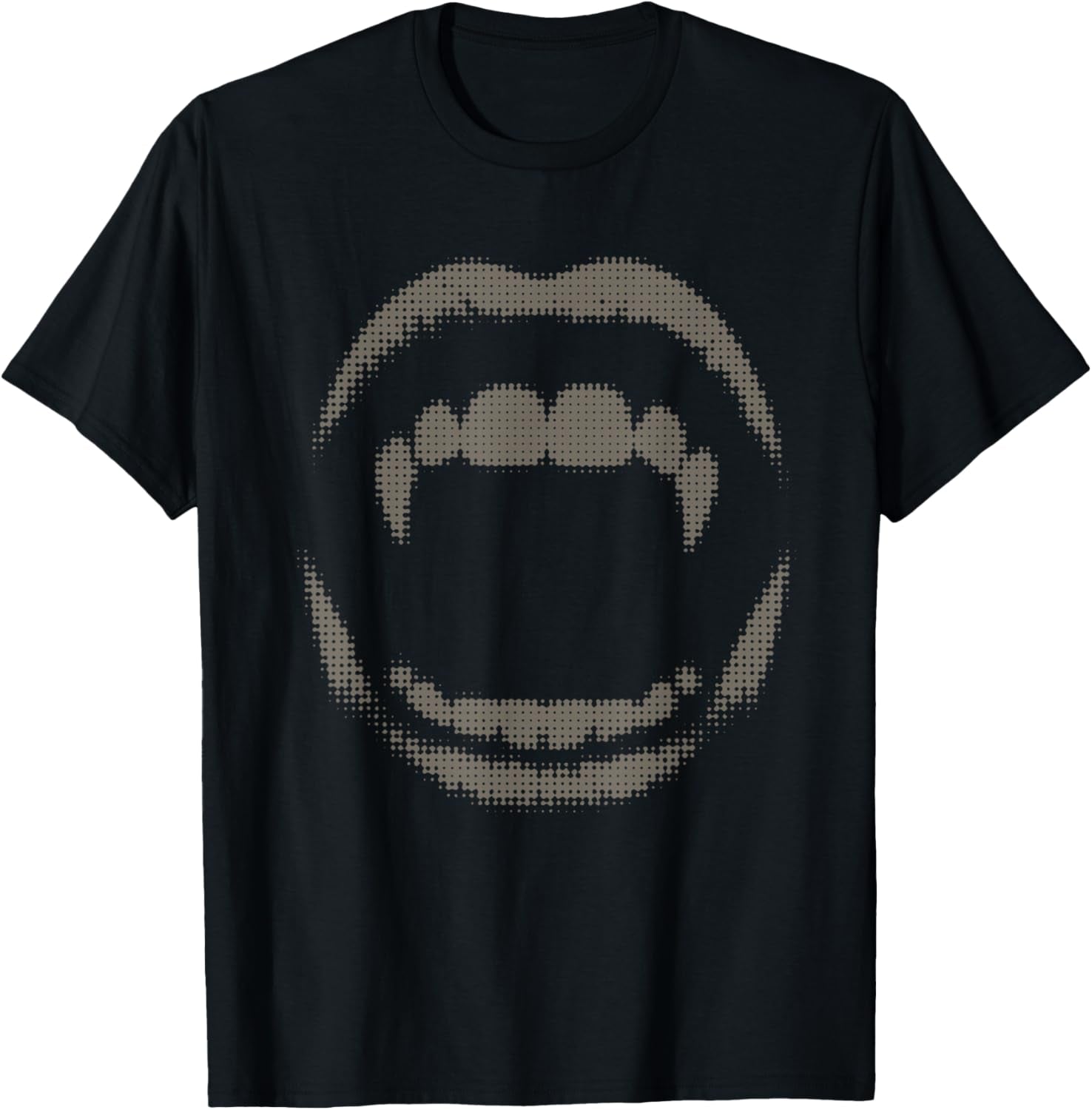 Vampire Fangs Vintage Y2K Grunge Emo Graphic T-Shirt