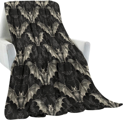 Gothic Bat Blanket 