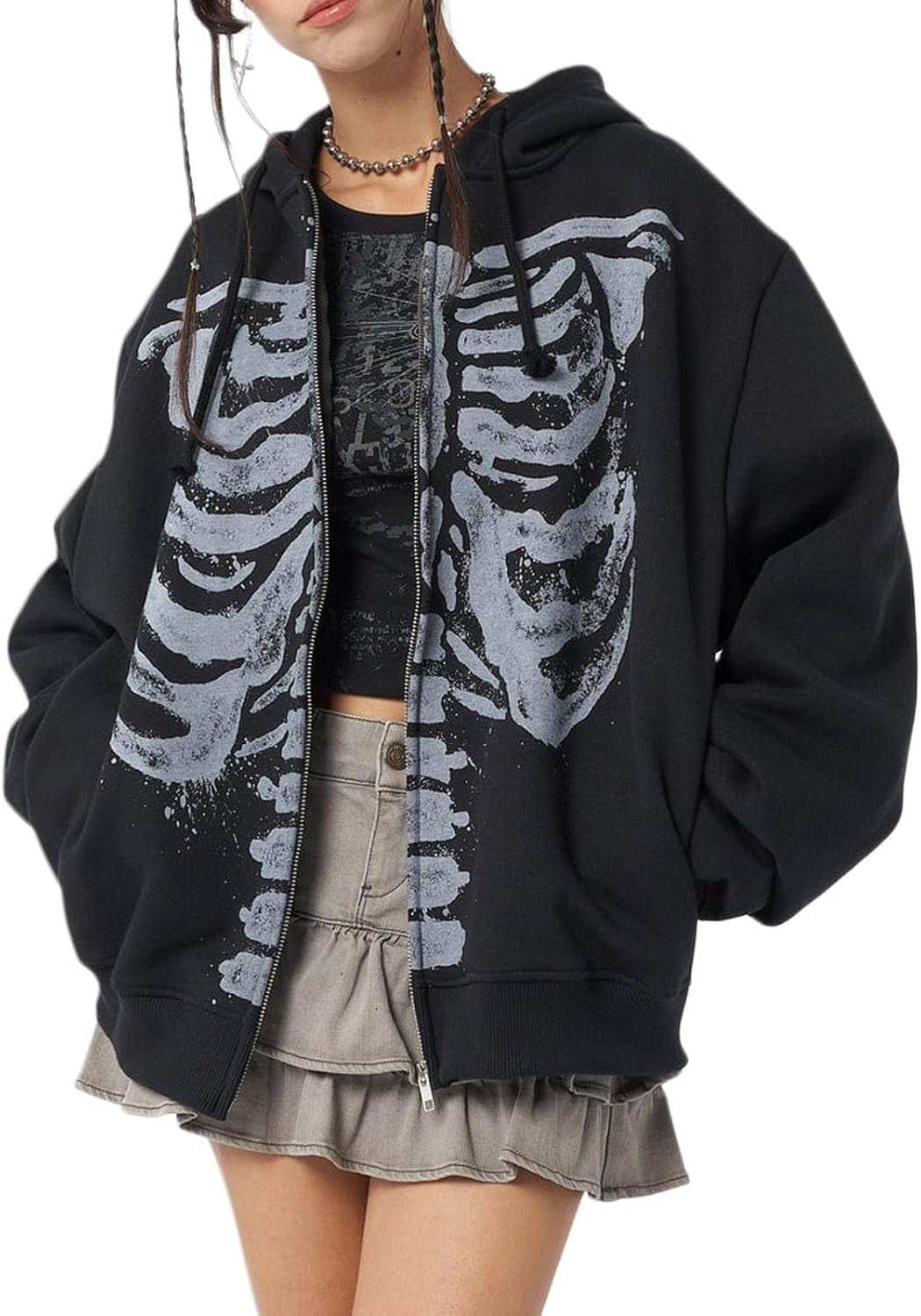 Women’s Oversized Zipper Hoodie 🖤