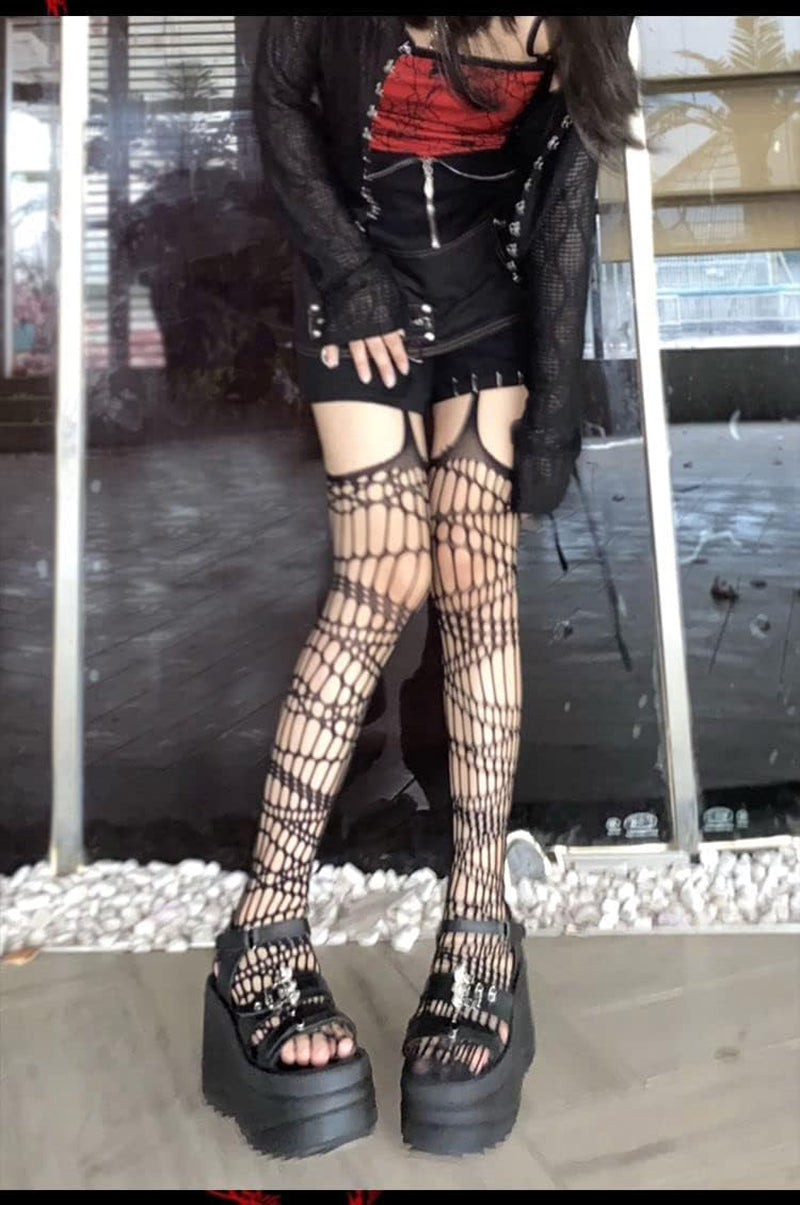 Ripped Gothic Tights – 2 Pack