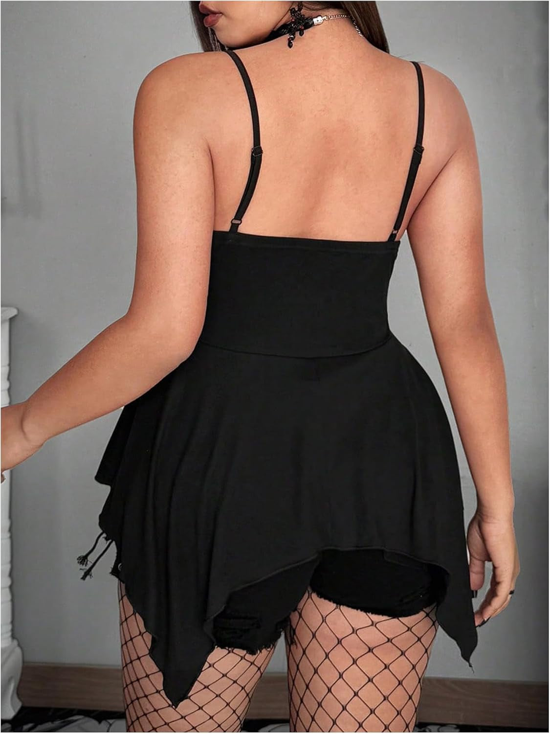 Chain Peplum Camisole – Plus