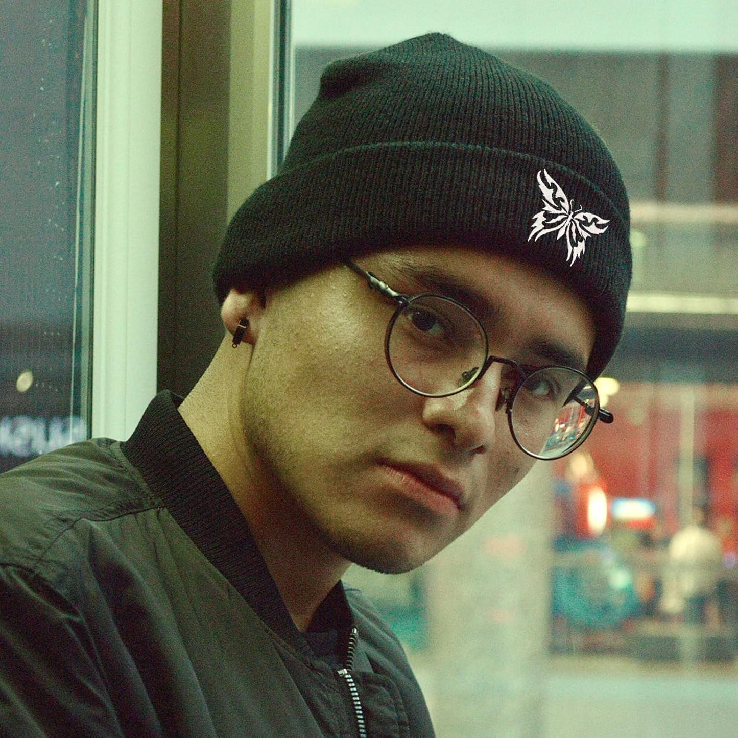 Cool Cute Knit Beanie Hats for Men Women Emo Gothic Birthday Christmas Halloween Skull Goth Skeleton Gifts Presents Winter