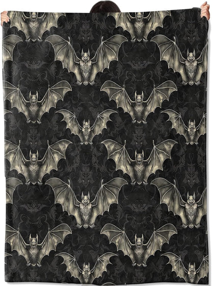 Gothic Bat Blanket 