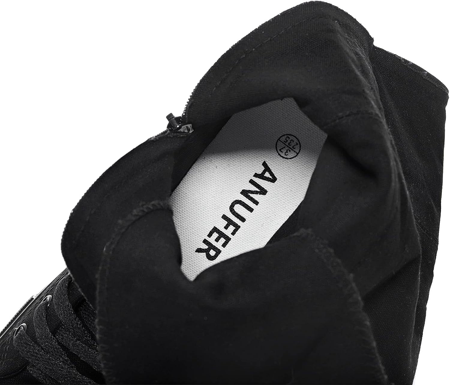 Long Rivet Knee High Canvas Boots Punk Style for Women & Girls