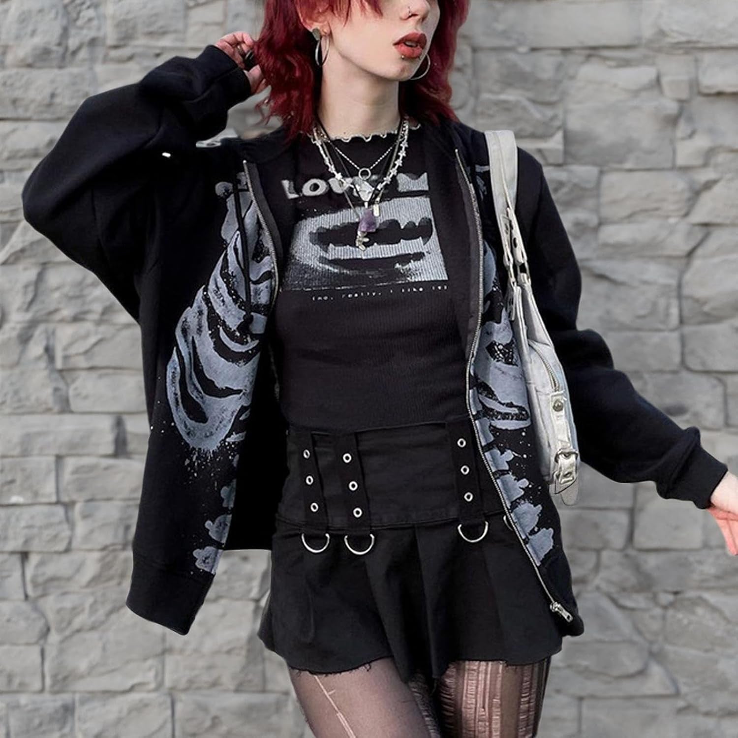 Women’s Oversized Zipper Hoodie 🖤