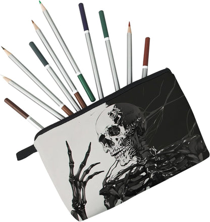 Gothic Skeleton Makeup Bag