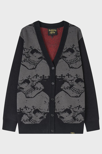 Headstone Knit Cardigan - Noctura