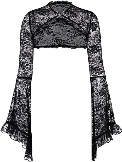 Victorian Lace Bolero – Shrug - Noctura