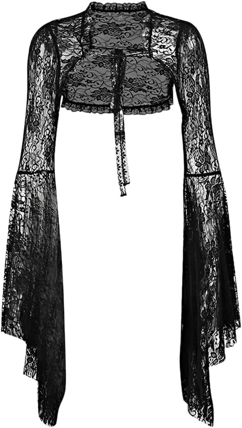 Victorian Lace Bolero – Shrug - Noctura