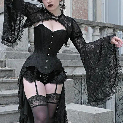 Victorian Lace Bolero – Shrug - Noctura
